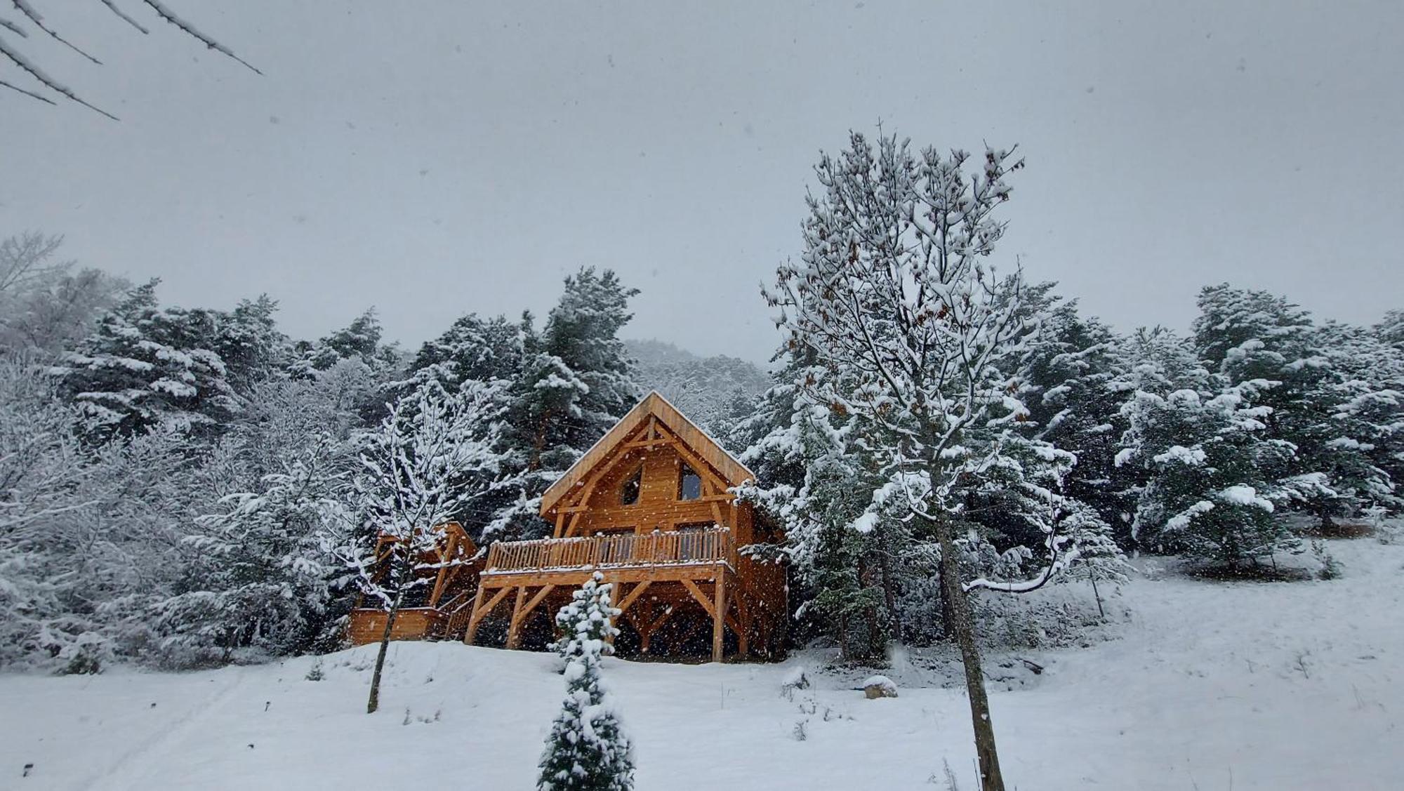 Chalet L'Empreinte Saint-Étienne-de-Tinée Exterior foto